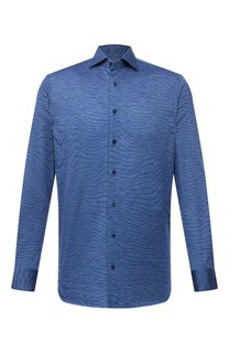 Хлопковая рубашка Zilli Sport