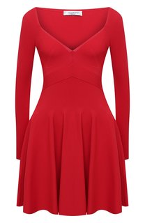Платье из вискозы Valentino