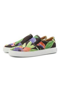 Текстильные слипоны Ralph Lauren