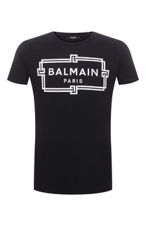 Хлопковая футболка Balmain