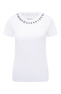 Хлопковая футболка Maison Margiela