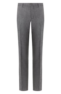 Брюки из смеси шерсти и шелка Zilli