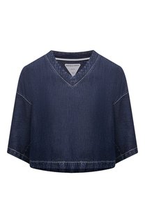 Джинсовая блузка Bottega Veneta