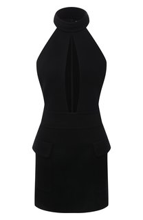 Шерстяное платье Saint Laurent