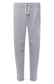 Хлопковые брюки Brunello Cucinelli