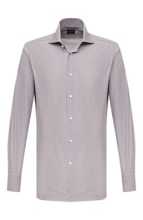Хлопковая сорочка Ermenegildo Zegna