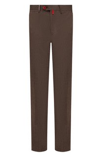 Брюки из шерсти и кашемира Kiton