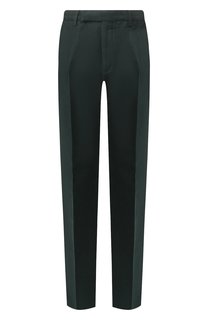 Брюки из смеси хлопка и льна Ermenegildo Zegna
