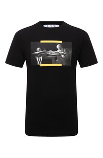 Хлопковая футболка Off-White