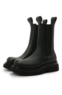 Кожаные челси Lug Bottega Veneta