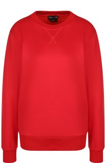 Однотонный пуловер из смеси хлопка и шелка Tom Ford