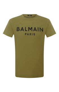 Хлопковая футболка Balmain