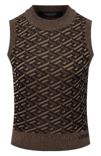 Топ из вискозы Versace