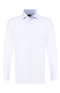 Хлопковая сорочка Ermenegildo Zegna