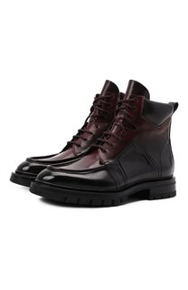 Кожаные ботинки Santoni