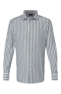 Хлопковая рубашка Ermenegildo Zegna
