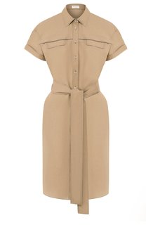 Хлопковое платье Brunello Cucinelli