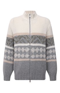 Кардиган из шерсти и кашемира Brunello Cucinelli