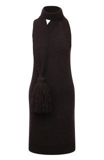 Шерстяное платье Bottega Veneta