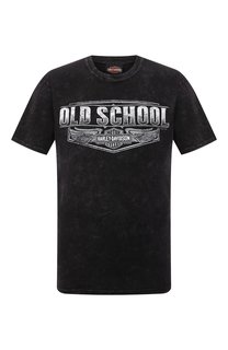 Хлопковая футболка Harley-Davidson