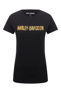 Хлопковая футболка Harley-Davidson
