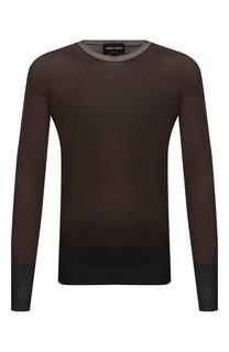 Джемпер из кашемира и шелка Giorgio Armani