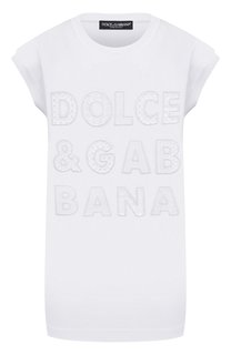 Хлопковая футболка Dolce & Gabbana