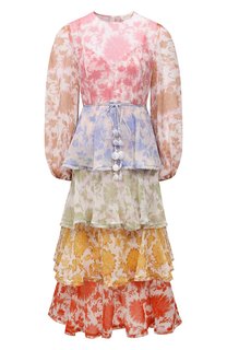 Хлопковое платье Zimmermann