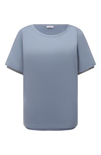 Хлопковая футболка Brunello Cucinelli