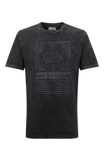 Хлопковая футболка Diesel