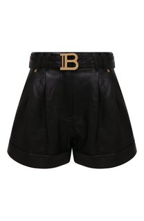 Кожаные шорты Balmain