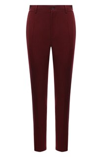 Брюки из шерсти Dolce & Gabbana