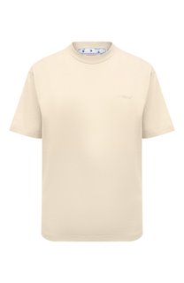 Хлопковая футболка Off-White