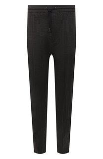 Брюки из хлопка и вискозы Giorgio Armani