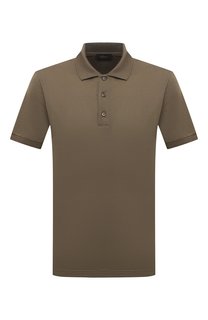 Хлопковое поло Brioni