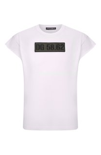 Хлопковая футболка Dolce & Gabbana