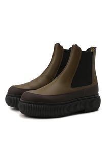 Кожаные ботинки Lanvin