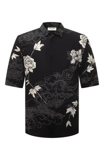 Рубашка из вискозы Saint Laurent