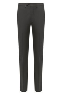 Брюки из хлопка и шерсти Kiton