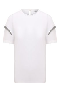 Шелковый топ Brunello Cucinelli