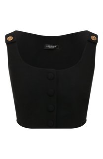 Шерстяной топ Versace
