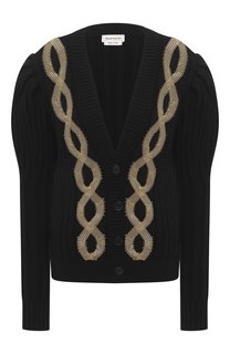 Шерстяной кардиган Alexander McQueen