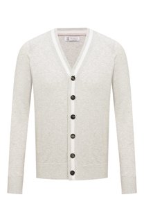 Хлопковый кардиган Brunello Cucinelli