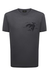 Льняная футболка Brioni
