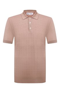 Поло из шелка и хлопка Il Borgo Cashmere