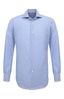 Хлопковая рубашка Kiton