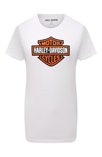 Хлопковая футболка Harley-Davidson