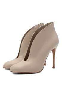 Кожаные ботильоны Vamp Gianvito Rossi