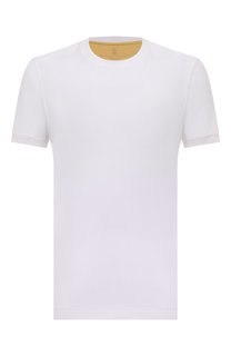 Хлопковая футболка Brunello Cucinelli
