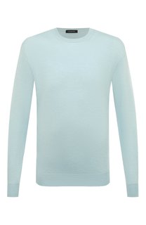 Джемпер из шелка и кашемира Ermenegildo Zegna